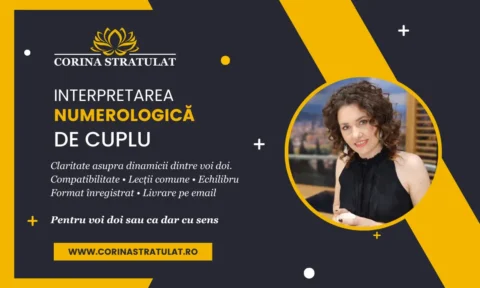 Interpretare numerologică de cuplu înregistrată