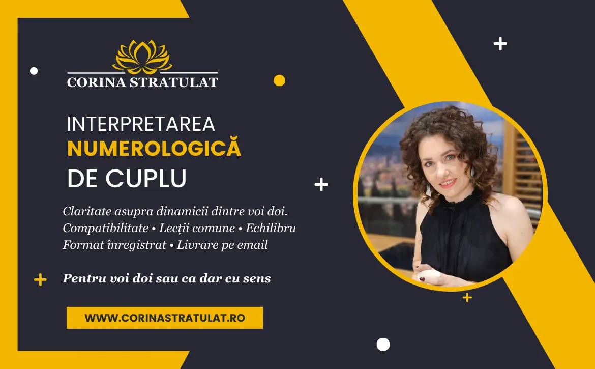 Interpretare numerologică de cuplu înregistrată